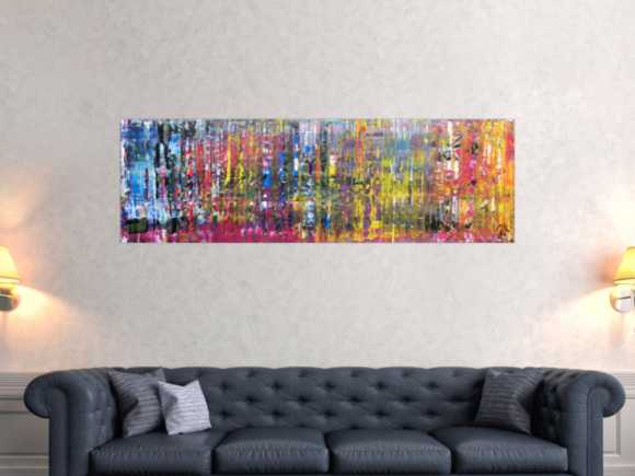 Kunstdruck Ausschnitt erstellen abstraktes Gemälde Nr. 576