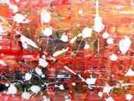 Detailaufnahme Modernes abstraltes Gemälde mit hellen Farben