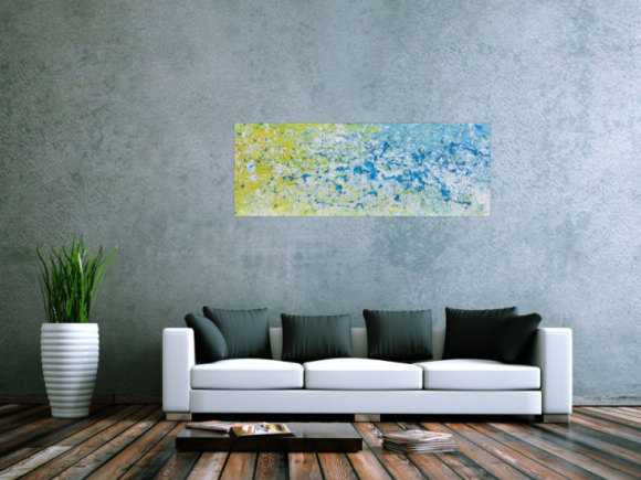Modernes Gemälde abstrakt helle Farben bunt