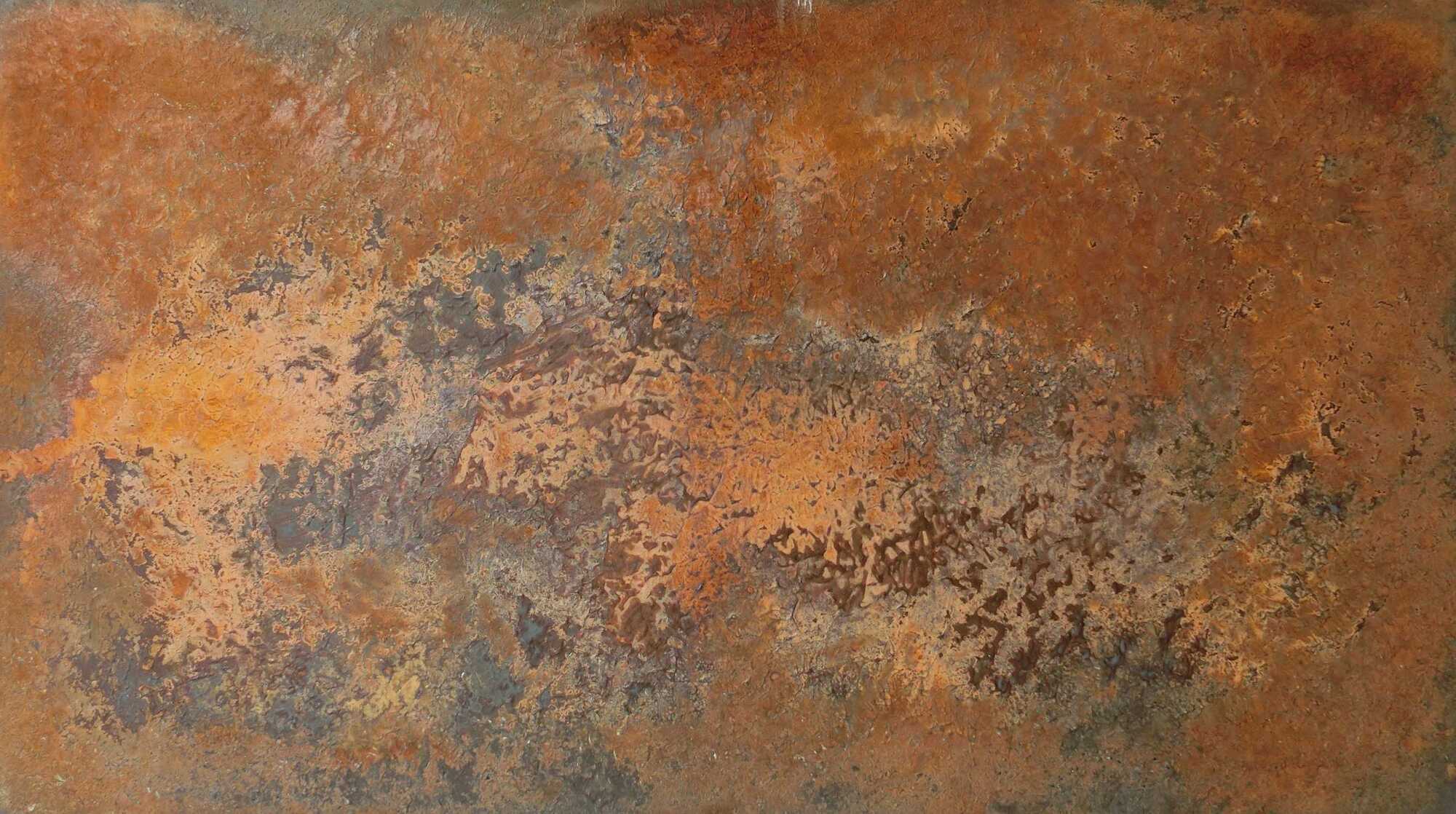 Sehr modernes Rostbild - abstrakt