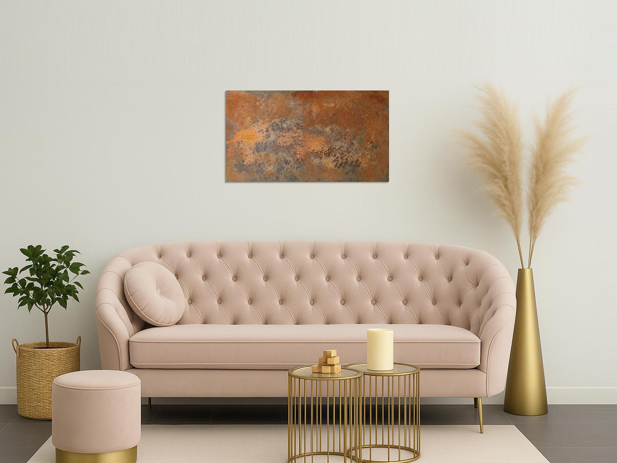 Sehr modernes Rostbild - abstrakt