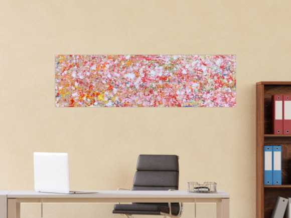 Kunstdruck Ausschnitt erstellen abstraktes Gemälde Nr. 632