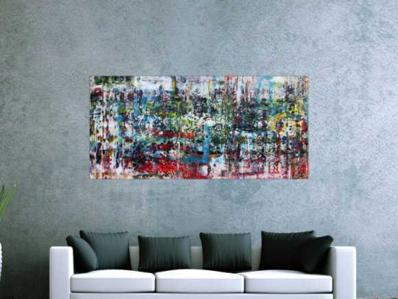 Kunstdruck Ausschnitt erstellen abstraktes Gemälde Nr. 649