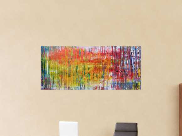 Kunstdruck Ausschnitt erstellen abstraktes Gemälde Nr. 654
