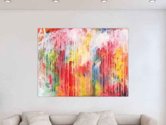Kunstdruck Ausschnitt erstellen abstraktes Gemälde Nr. 669