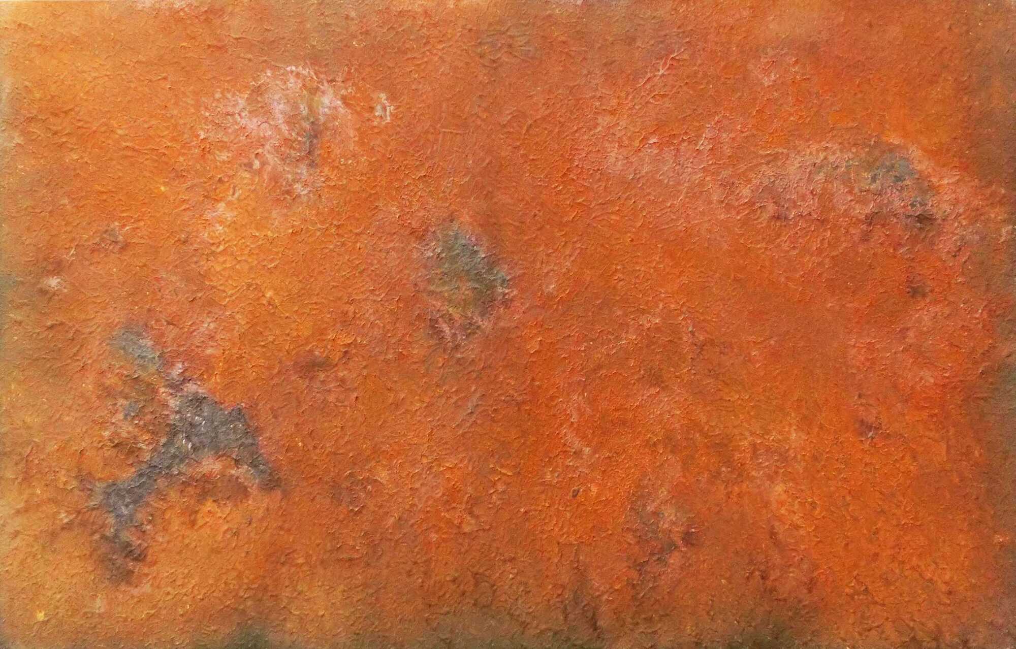 Abstraktes Rostgemälde