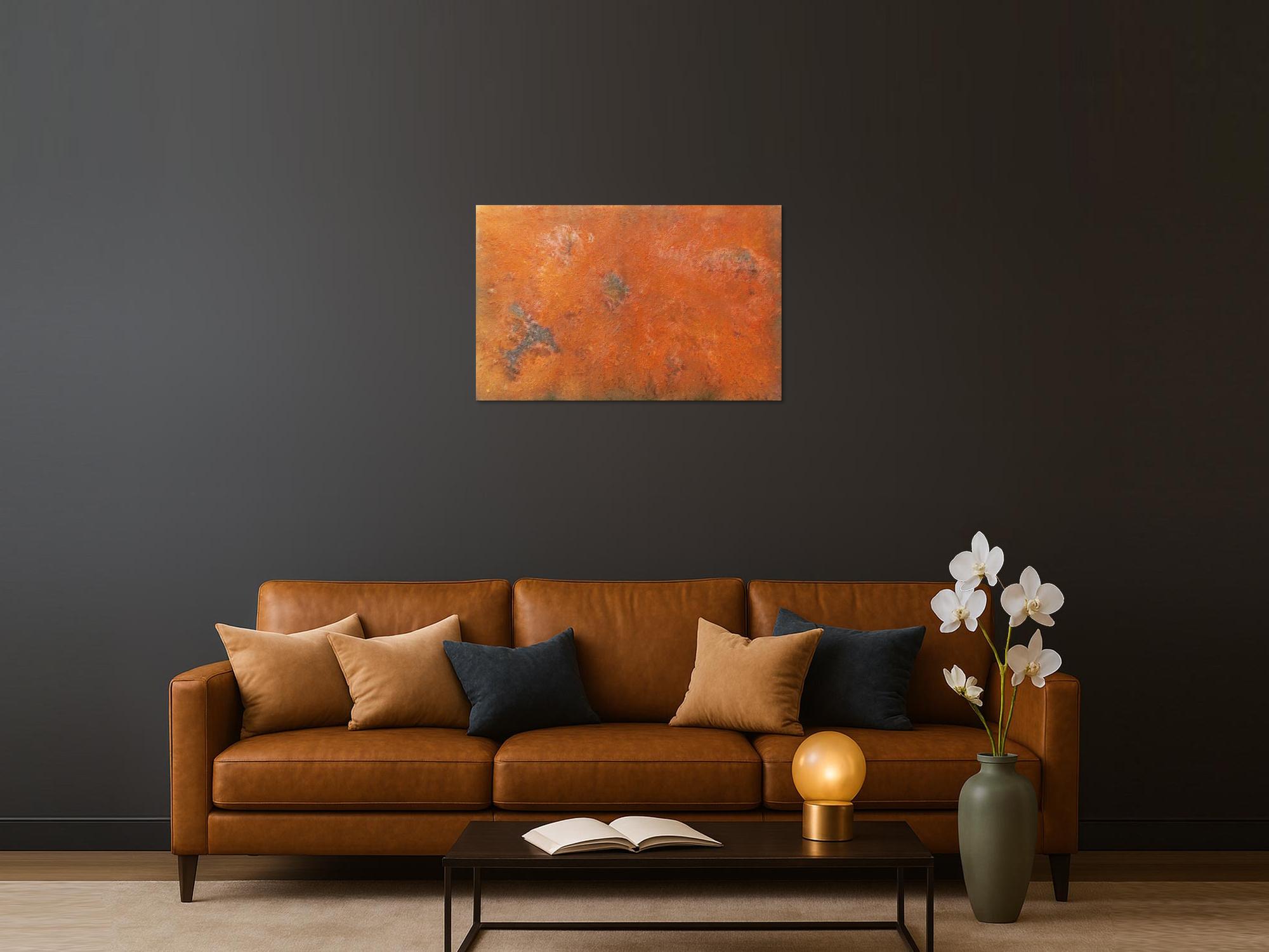 Abstraktes Rostgemälde