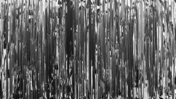 Modernes Acrylgemälde schlicht abstrakt in schwarz weiß