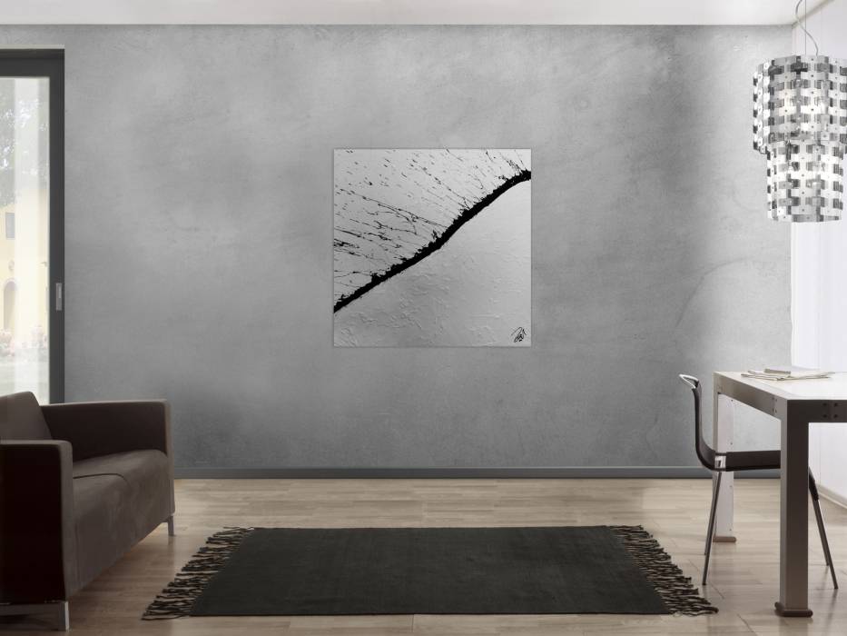 Hochwertige Kunst auf Leinwand Modernes Acrylbild abstrakt