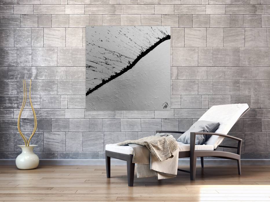 Hochwertige Kunst auf Leinwand Modernes Acrylbild abstrakt