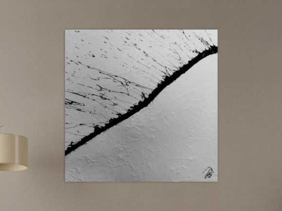 Kunstdruck Ausschnitt erstellen abstraktes Gemälde Nr. 725