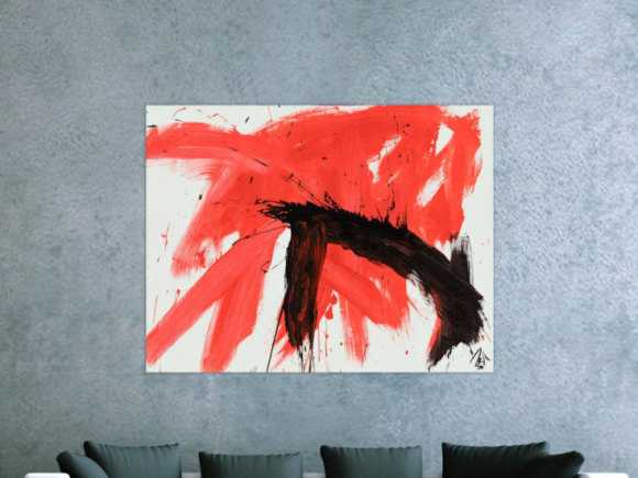 Kunstdruck Ausschnitt erstellen abstraktes Gemälde Nr. 745