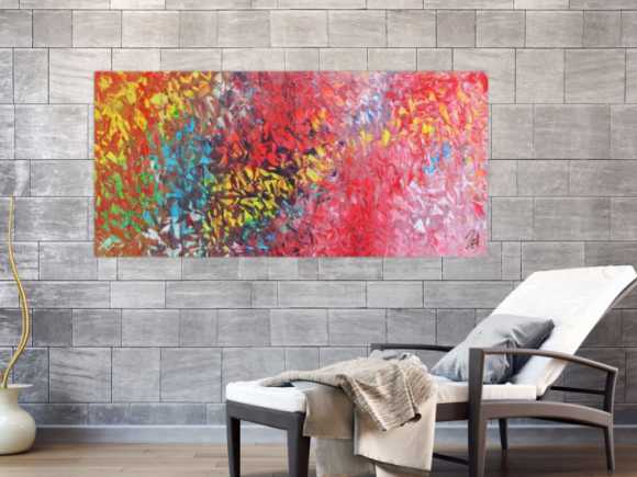 Kunstdruck Ausschnitt erstellen abstraktes Gemälde Nr. 780