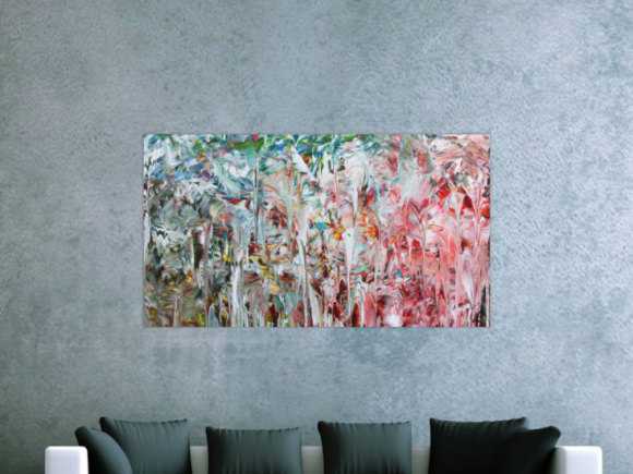 Kunstdruck Ausschnitt erstellen abstraktes Gemälde Nr. 789