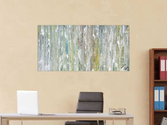 Kunstdruck Ausschnitt erstellen abstraktes Gemälde Nr. 810