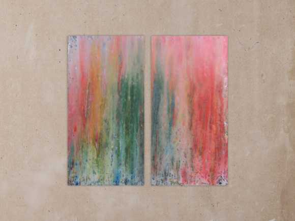 Kunstdruck Ausschnitt erstellen abstraktes Gemälde Nr. 815
