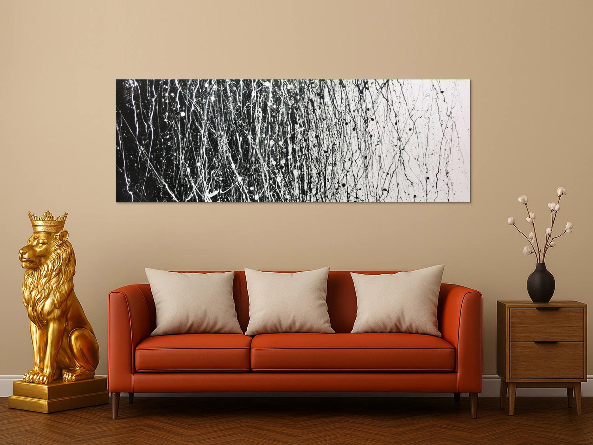 Original abstraktes Acrylbild modern