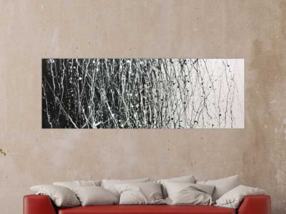 Kunstdruck Ausschnitt erstellen abstraktes Gemälde Nr. 83