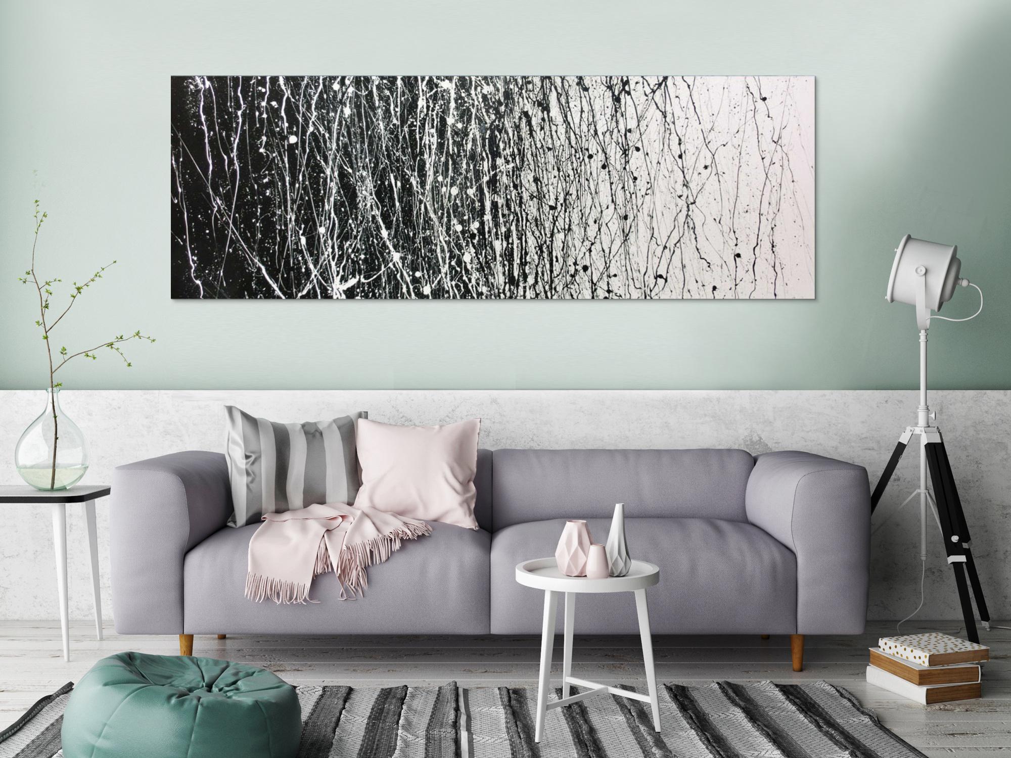 Original abstraktes Acrylbild modern