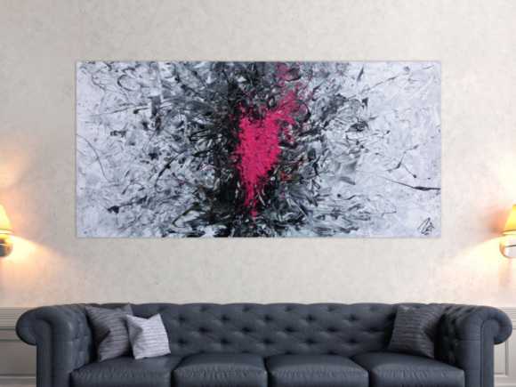 Kunstdruck Ausschnitt erstellen abstraktes Gemälde Nr. 846