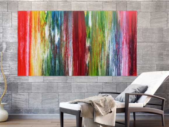 Kunstdruck Ausschnitt erstellen abstraktes Gemälde Nr. 855