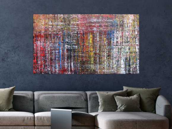 Kunstdruck Ausschnitt erstellen abstraktes Gemälde Nr. 857