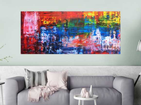 Kunstdruck Ausschnitt erstellen abstraktes Gemälde Nr. 865