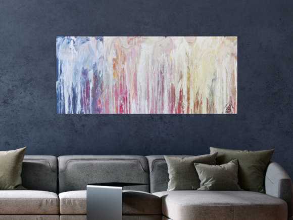 Kunstdruck Ausschnitt erstellen abstraktes Gemälde Nr. 897