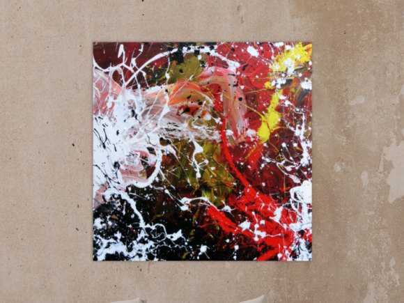 Kunstdruck Ausschnitt erstellen abstraktes Gemälde Nr. 903