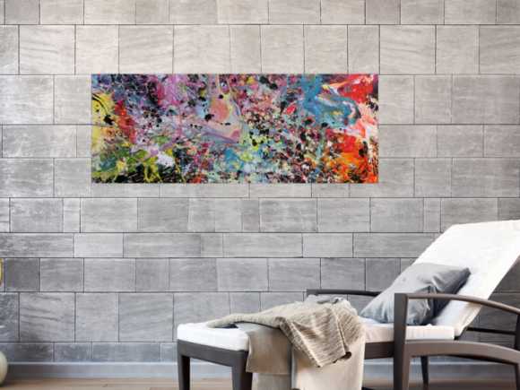 Kunstdruck Ausschnitt erstellen abstraktes Gemälde Nr. 909