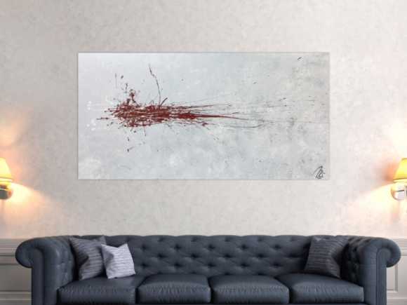 Kunstdruck Ausschnitt erstellen abstraktes Gemälde Nr. 924