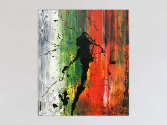 Kunstdruck Ausschnitt erstellen abstraktes Gemälde Nr. 926