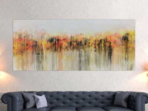 Kunstdruck Ausschnitt erstellen abstraktes Gemälde Nr. 933
