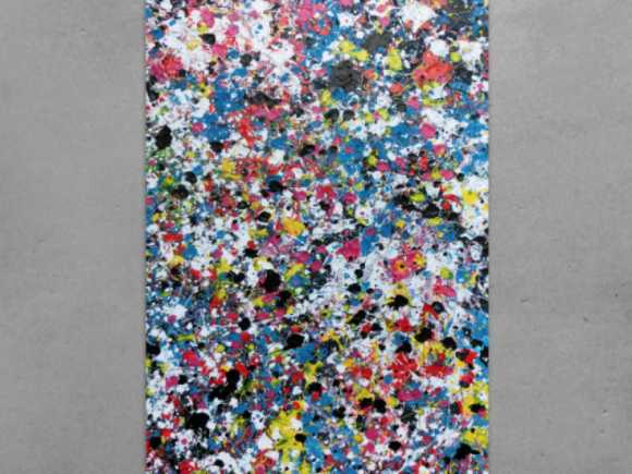 Kunstdruck Ausschnitt erstellen abstraktes Gemälde Nr. 957