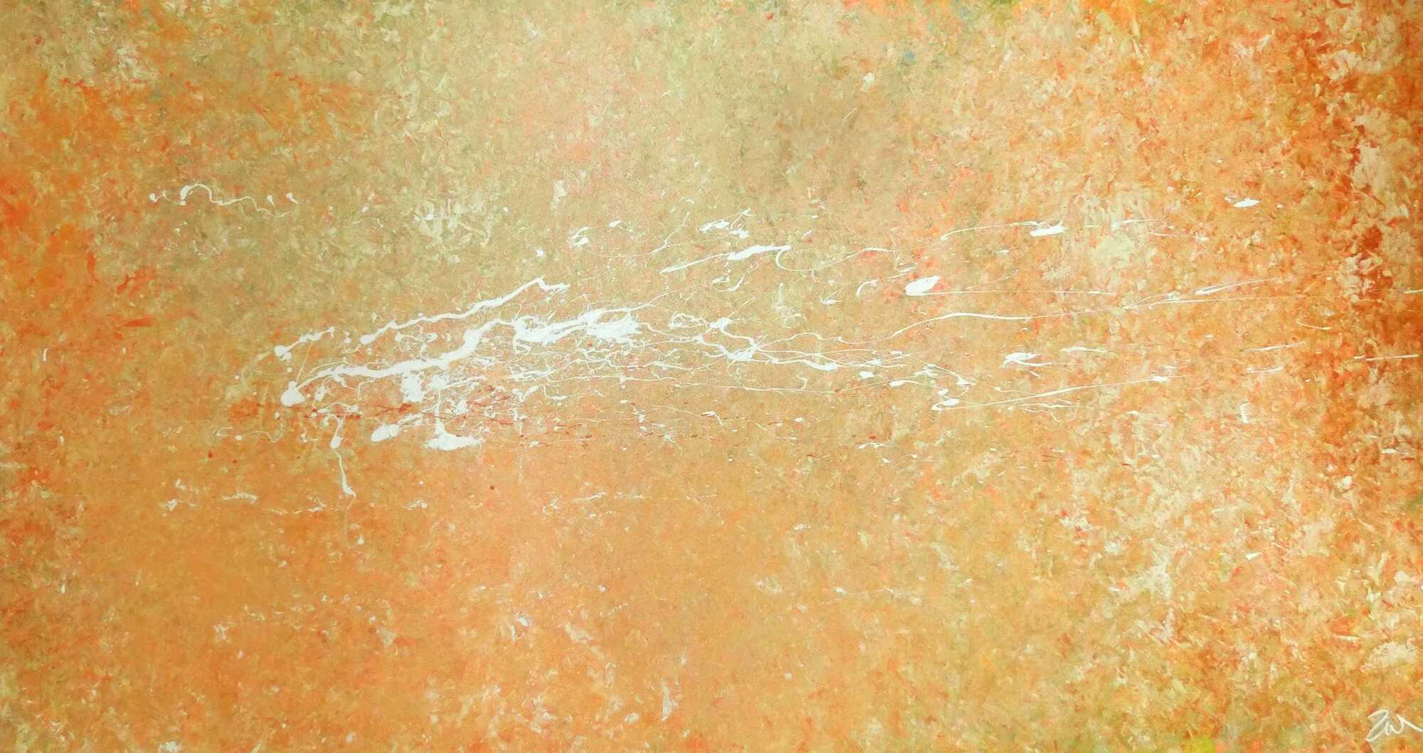 Abstraktes Acryl Bild