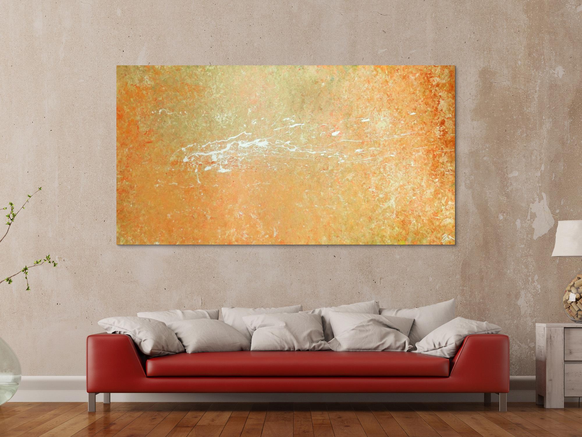 Abstraktes Acryl Bild