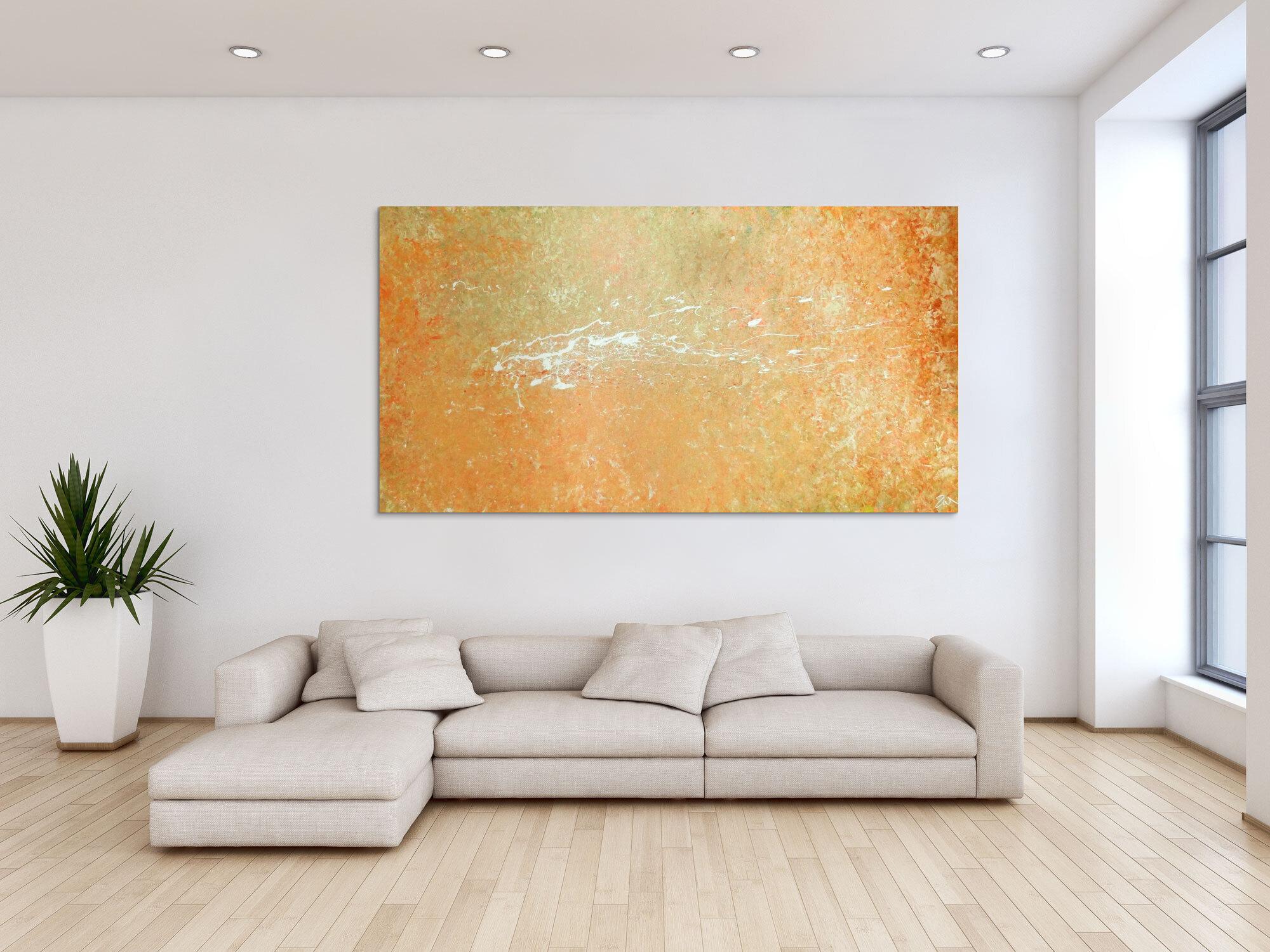 Abstraktes Acryl Bild