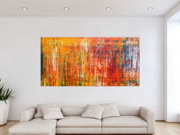 Kunstdruck Ausschnitt erstellen abstraktes Gemälde Nr. 963