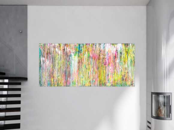 Kunstdruck auf Leinwand abstraktes Gemälde Nr. 967