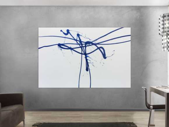Kunstdruck Ausschnitt erstellen abstraktes Gemälde Nr. 989