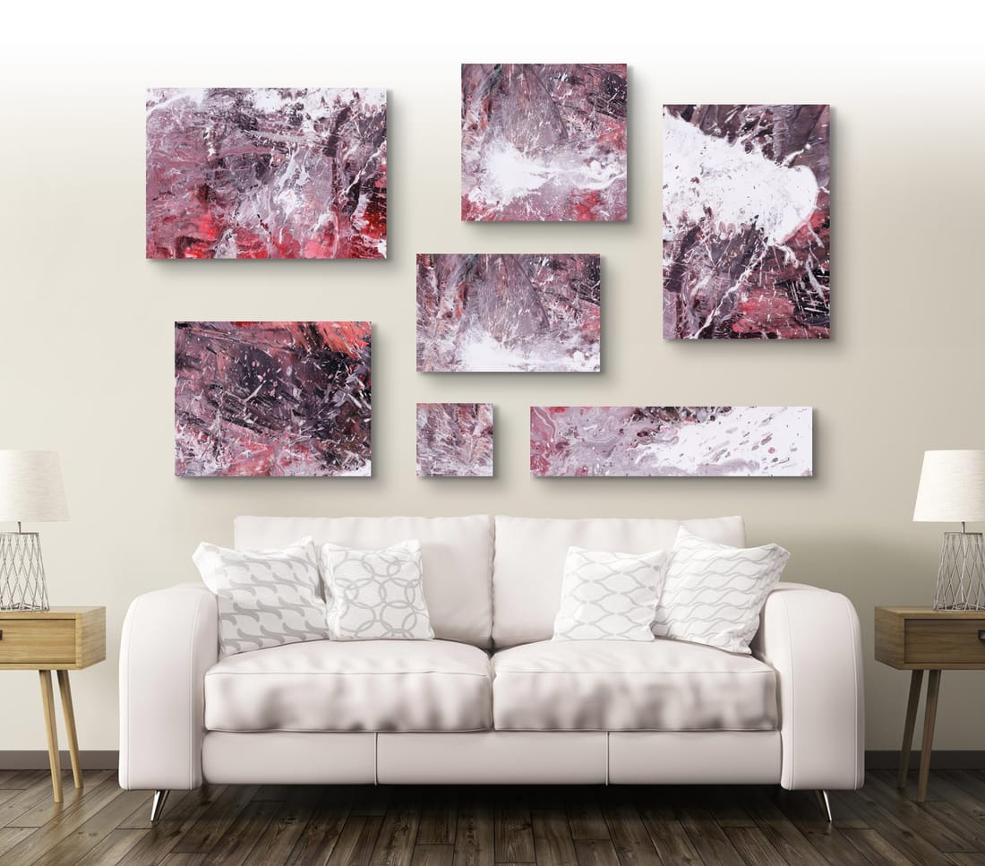 Kunstdrucke auf Leinwand vom original Gemälde Nr. 1538