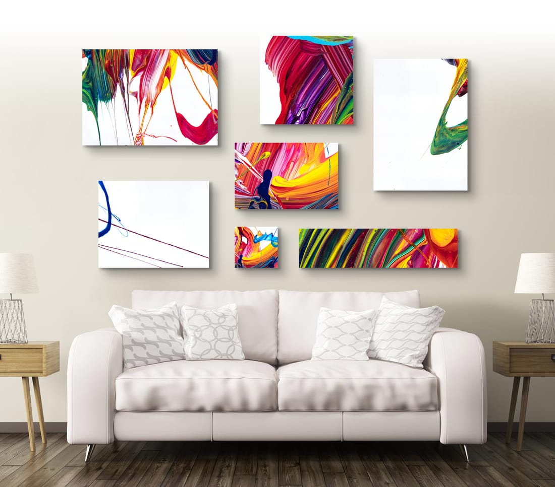 Kunstdrucke auf Leinwand vom original Gemälde Nr. 1897