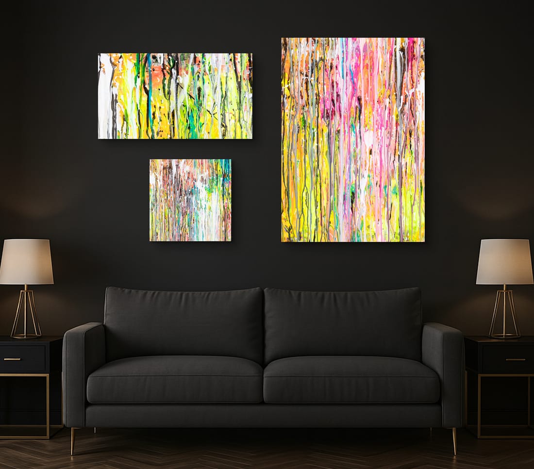 Abstrakte Kunstdrucke Variationen von Bild 967