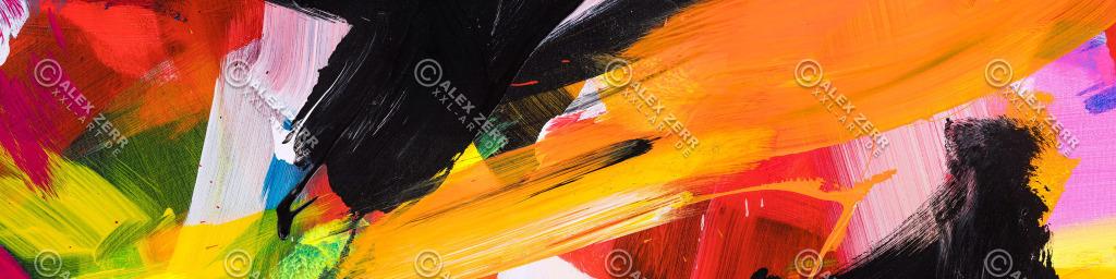 Abstraktes Bild auf Leinwand