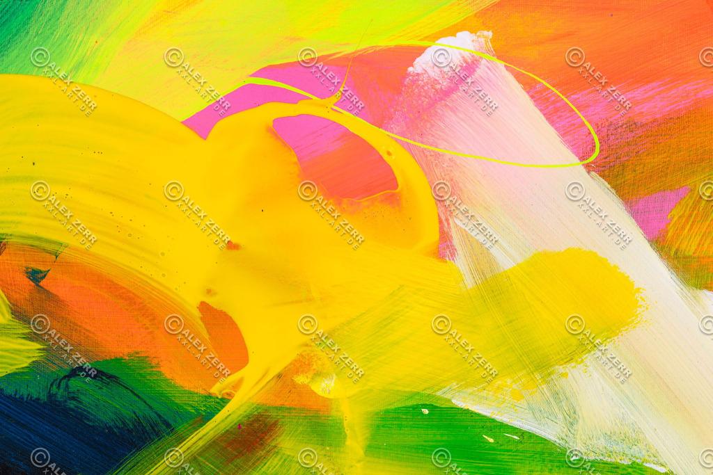 Abstraktes Bild auf Leinwand