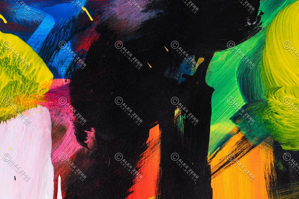 Abstraktes Bild auf Leinwand