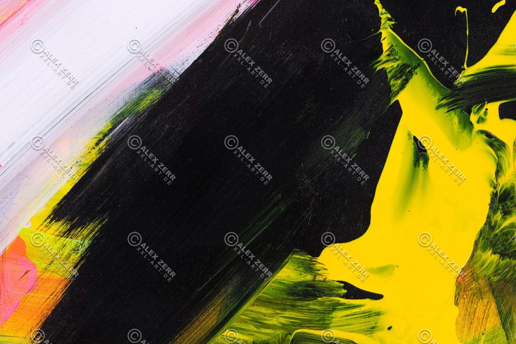 Abstraktes Bild auf Leinwand