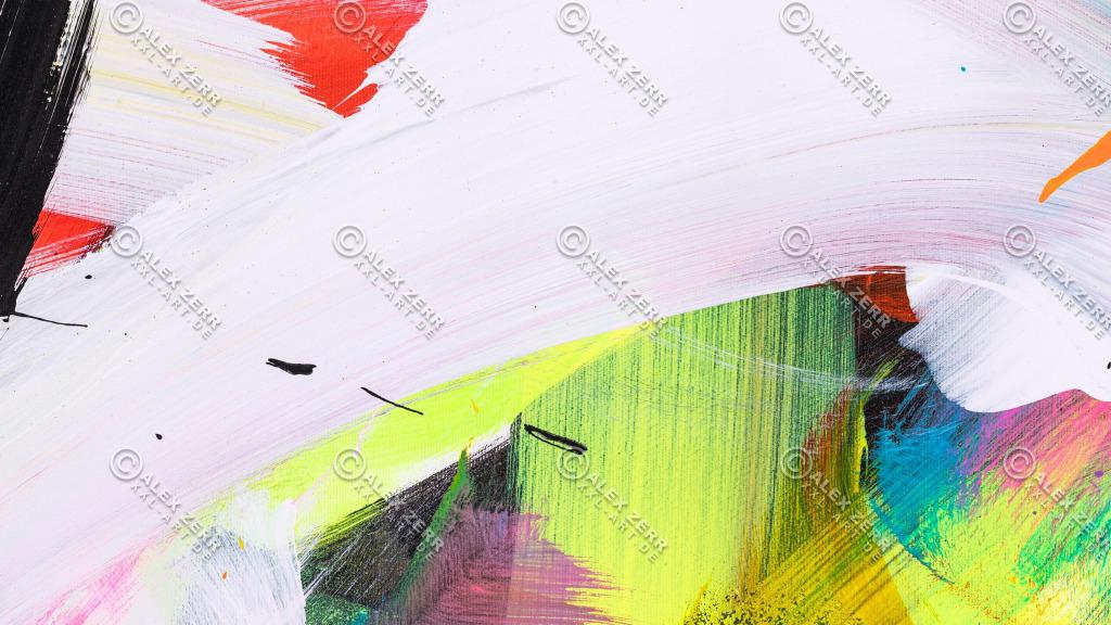 Abstraktes Bild auf Leinwand