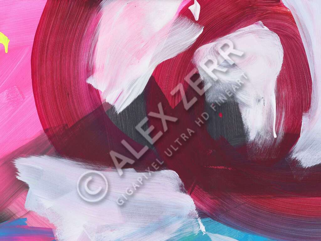 Abstraktes Bild auf Leinwand