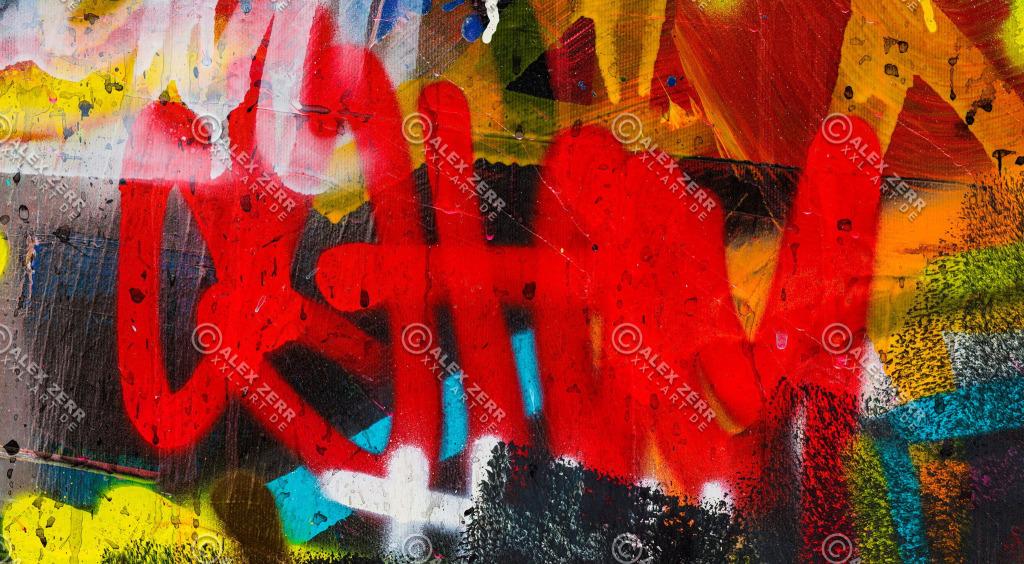 Abstraktes Bild auf Leinwand